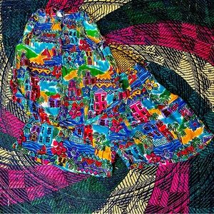 Vintage Phool Island Tank Top & Shorts Set Size Medium